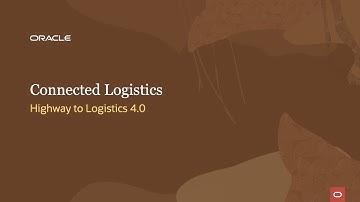 Connected logistics: Highway to Logistics 4.0