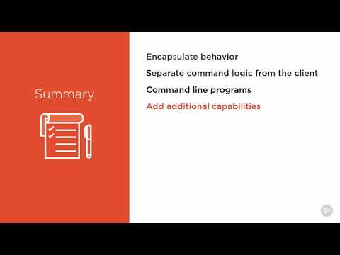 4  Demo 2  Using the Command Pattern