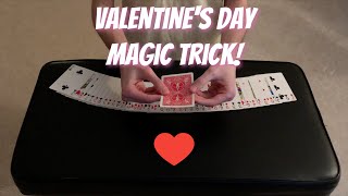 Love Connection Card Trick! - Valentine's Day Magic Performance/Tutorial
