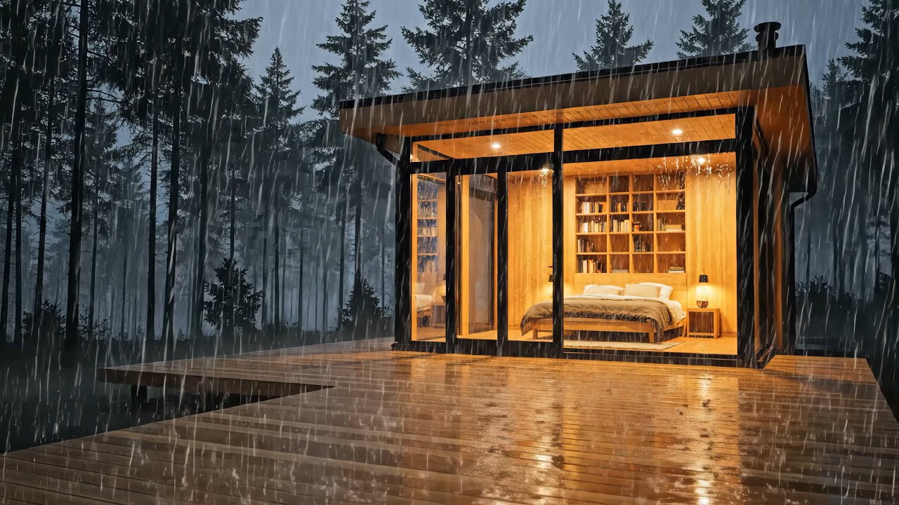 Rain Sounds for Sleep and Relaxation | 4K ASMR Nature Sounds