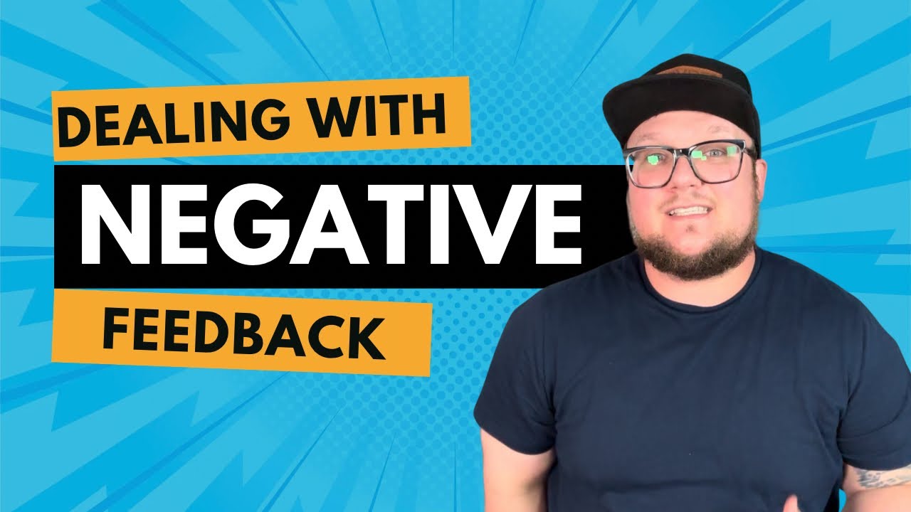 Dealing With Negative Feedback 😡‼️🚨 - YouTube