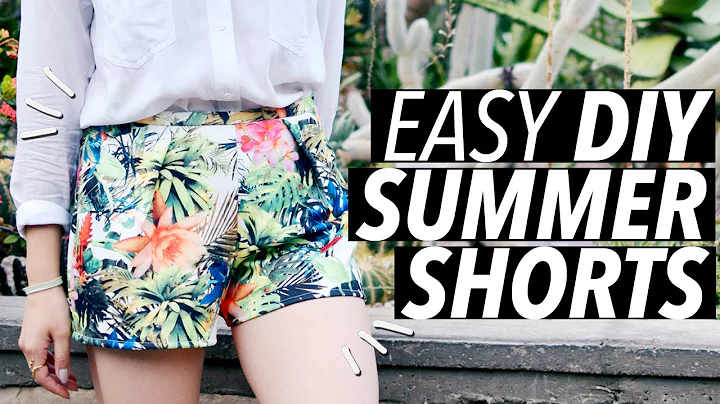 DIY Easy Summer Shorts (No Zipper! No Elastic! No ...