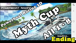 Powerboat Racing 3D Myth Cup Career Speedrun Finished Ending screenshot 5