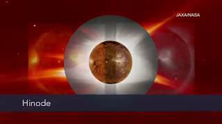 Eclipse solaire totale de 2017, compil d'images satellites