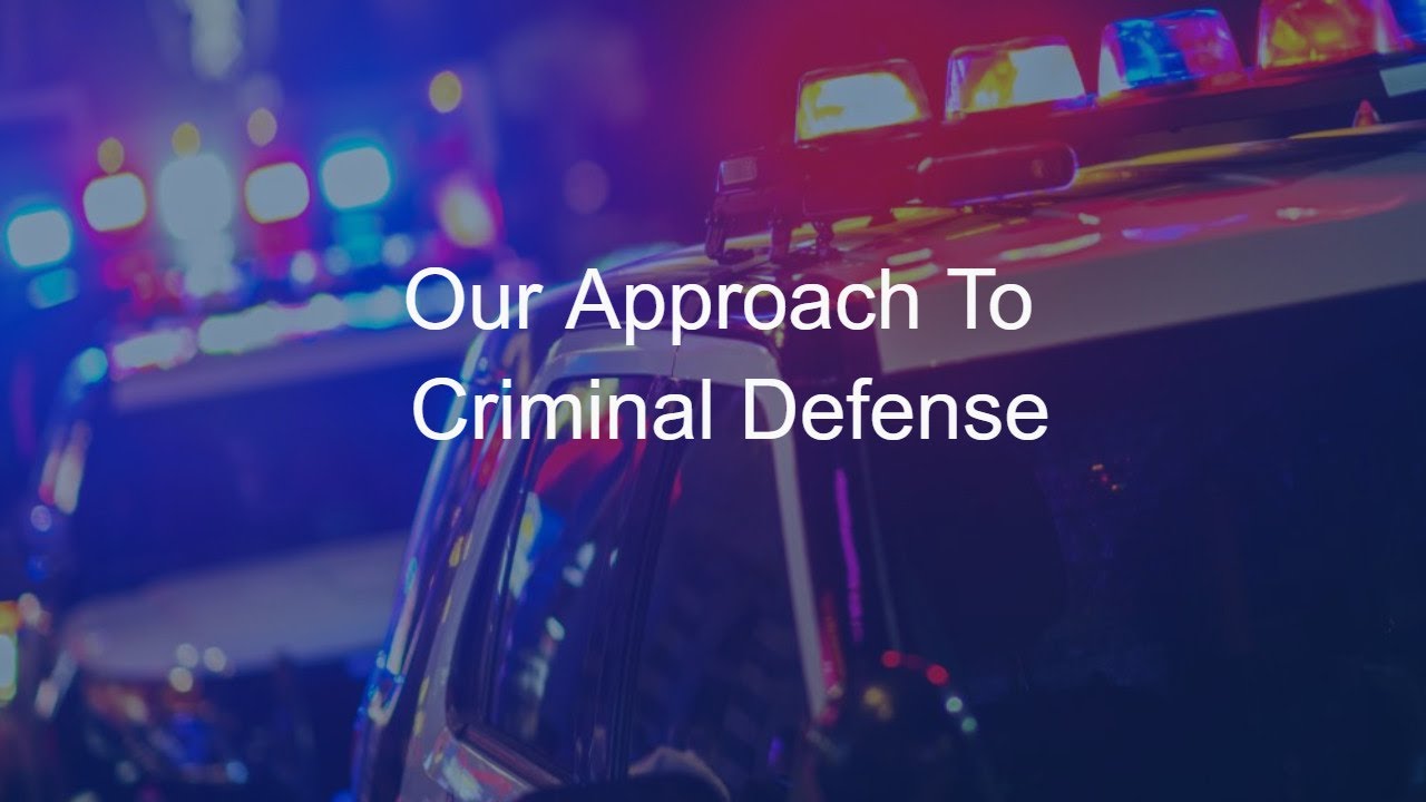 Our Approach to Criminal Defense in Orange County California - YouTube