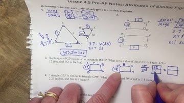 Real World Similar Figure Word Problems