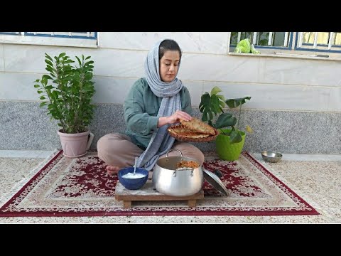 Kalane Food Local bread recipe: Kalane. #iranian_cooking .#lifstylevlog .نان محلی ...