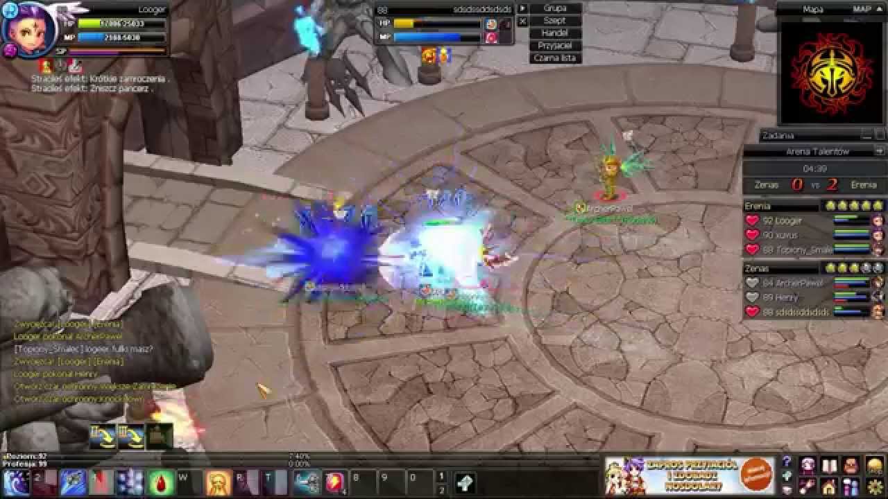 NosTale.PL Looger vs. Arena PVP 3 vs.3 ODC. 2