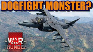 War Thunder Flying out the Harrier Gr.7! Small review!