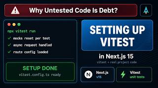 Why Untested Code Is Debt Setting Up Vitest in Next.js 15