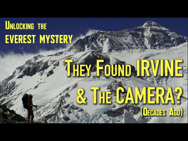 Sandy Irvine & the Camera Were Discovered? Mark Synnott's Revealing Intel #everest class=