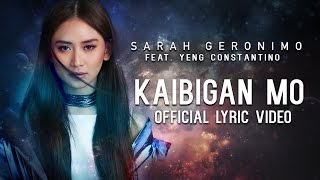 Sarah Geronimo featuring Yeng Constantino — Kaibigan Mo [ Lyric Video]