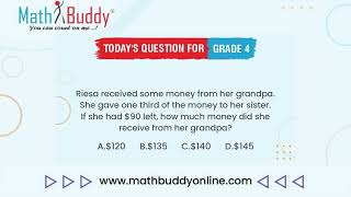 Math Practice Problem Grade 4 Question 293