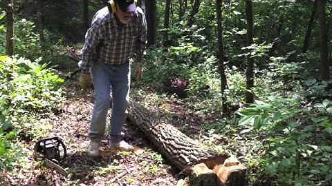 How to Turn a Bowl on a Shopsmith Mark 7 - Part 1 chainsaw a bowl blank