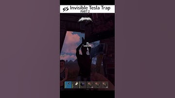 Invisible Tesla Coil Trap Base / Part 2 #cableguyrust #rust #rustpcgame #gaming #rustgame #rustclip