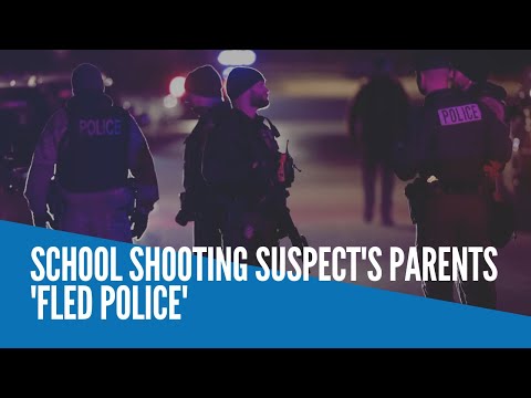 School shooting suspect's parents 'fled police'