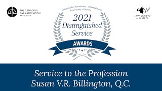 Distinguished Service Awards 2021 - Service to the Profession