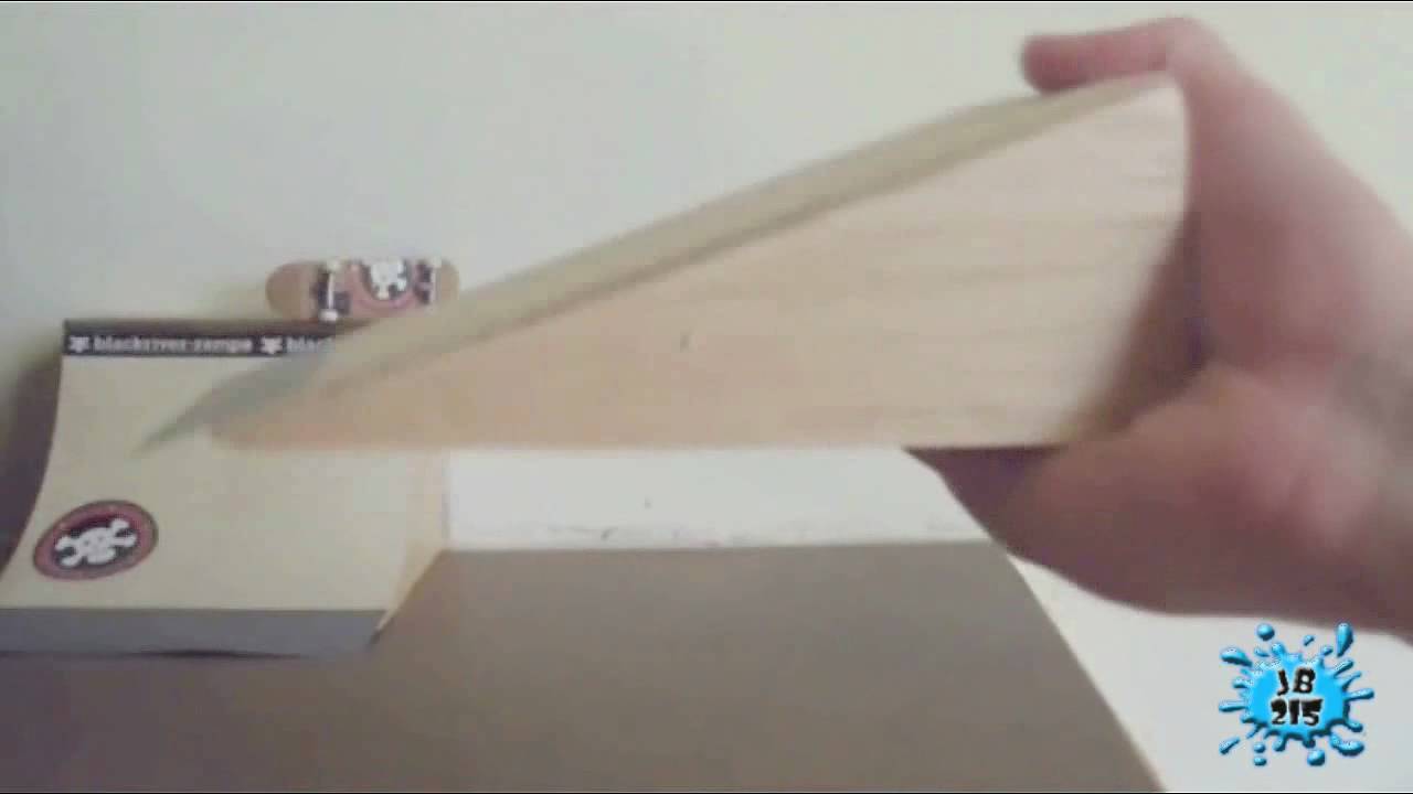 New homemade fingerboard kicker (tell me what are the tricks at the end