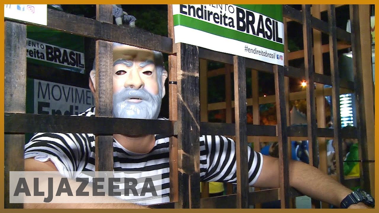 🇧🇷 محكمة برازيلية تصدر حكمها بشأن عقوبة سجن الرئيس السابق لولا | الجزيرة الإنجليزية
