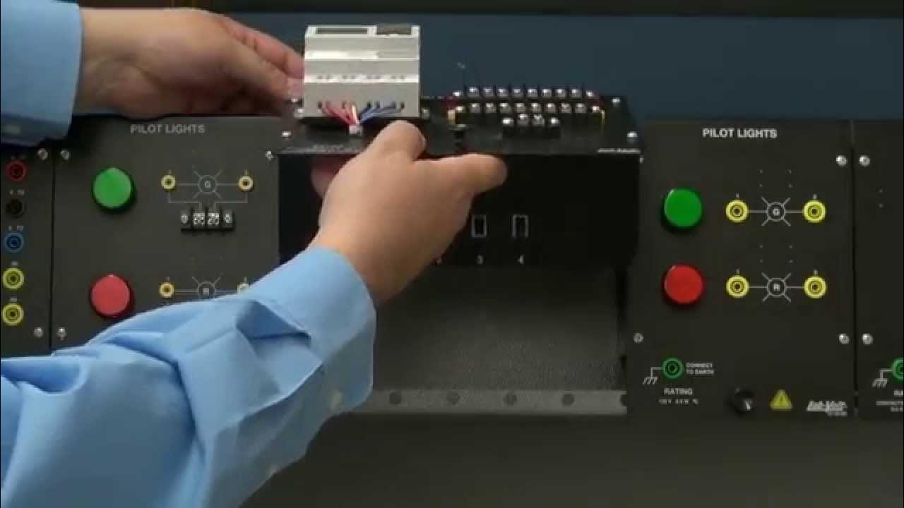 Industrial Controls Training System LabVolt Series 8036 YouTube