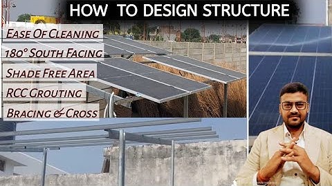 Site Survey/ Shading Analysis/ Galvanized Structure Design By Er. Ashish B Mishra  SOLAR 9