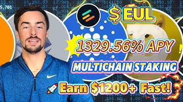 Emergency Crypto Play: Move EUL to eulerfinance to Hedge Losses and Secure APY 1329.56%