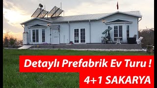 Detaylı Prefabrik Ev Turu - Sakarya Resimi