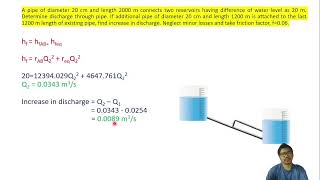 🎓 Equivalent Pipe Networking Hydraulics | Fluid Mechanics BE Civil Engineering Purbanchal University