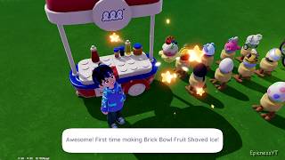 HEARTOPIA - HOW TO UNLOCK BRICK SERVING CART & NEW FOOD RECIPE - GAMEPLAY PART 109 [ PC HD 60FPS ]