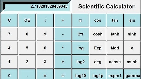 How to Create  Scientific Calculator in Python - Full Tutorial