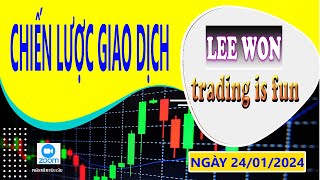 Chiến lược giao dịch Vàng ngày 24/1/2024 - Lee Won