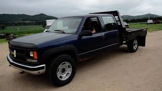 1998 Chevrolet 3500 Cheyenne Truck, 4x4, 350 Gas Engine