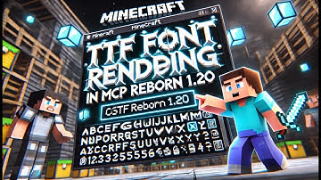How to Render .TTF Fonts in Minecraft MCP Reborn 1.20 | Custom Font Rendering Tutorial