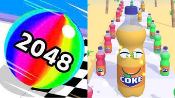 Ball Run 2048 vs MoneyGun Run - All Levels Android,ios Gameplay Mobile Part 20