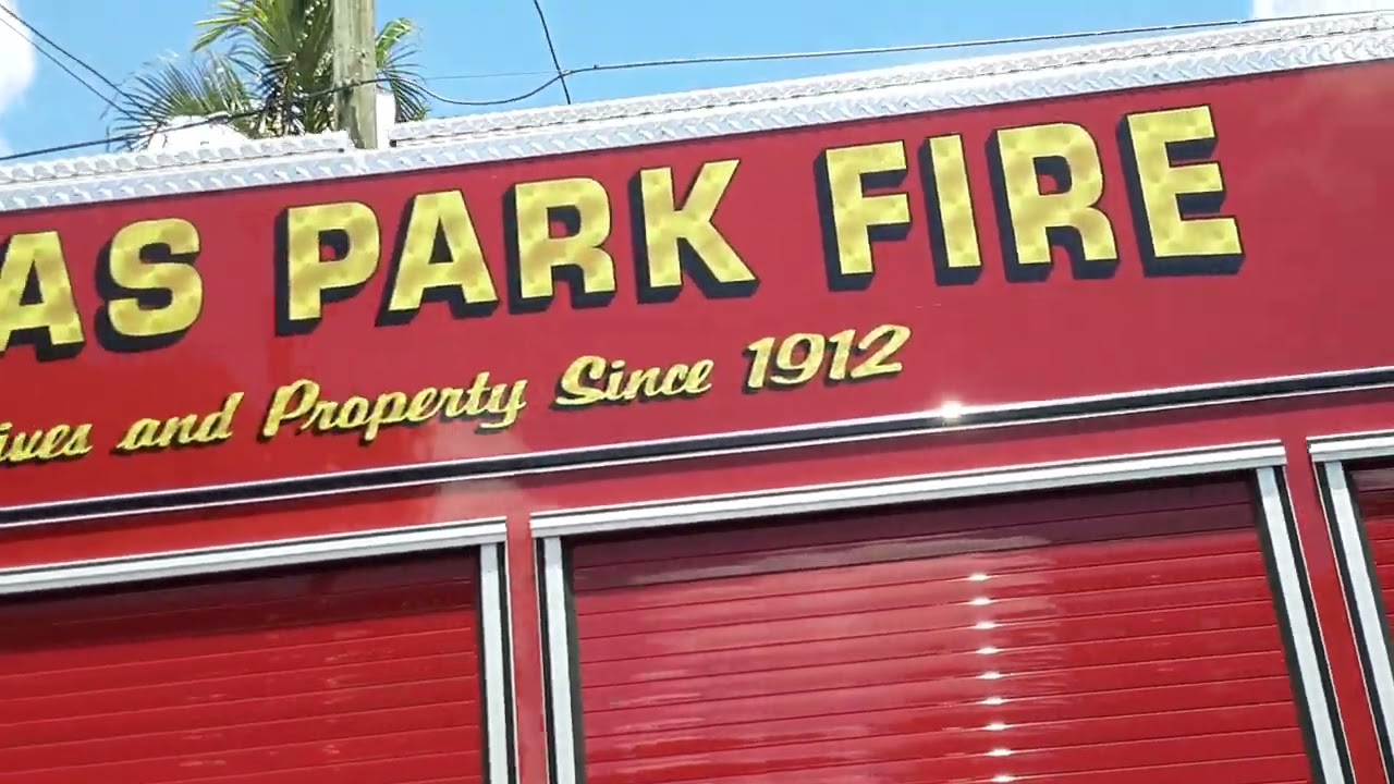 pinellas park fire dept squad 36 on scene