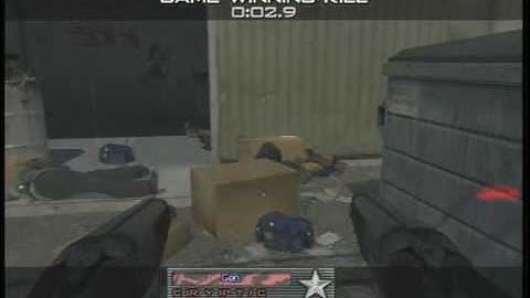 Double Kill - Game Winning Kill Cam - Same Person