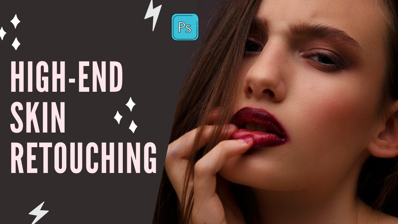 HIGH-END SKIN RETOUCHING PHOTOSHOP TUTORIAL || PHOTOSHOP / PHOTOPEA