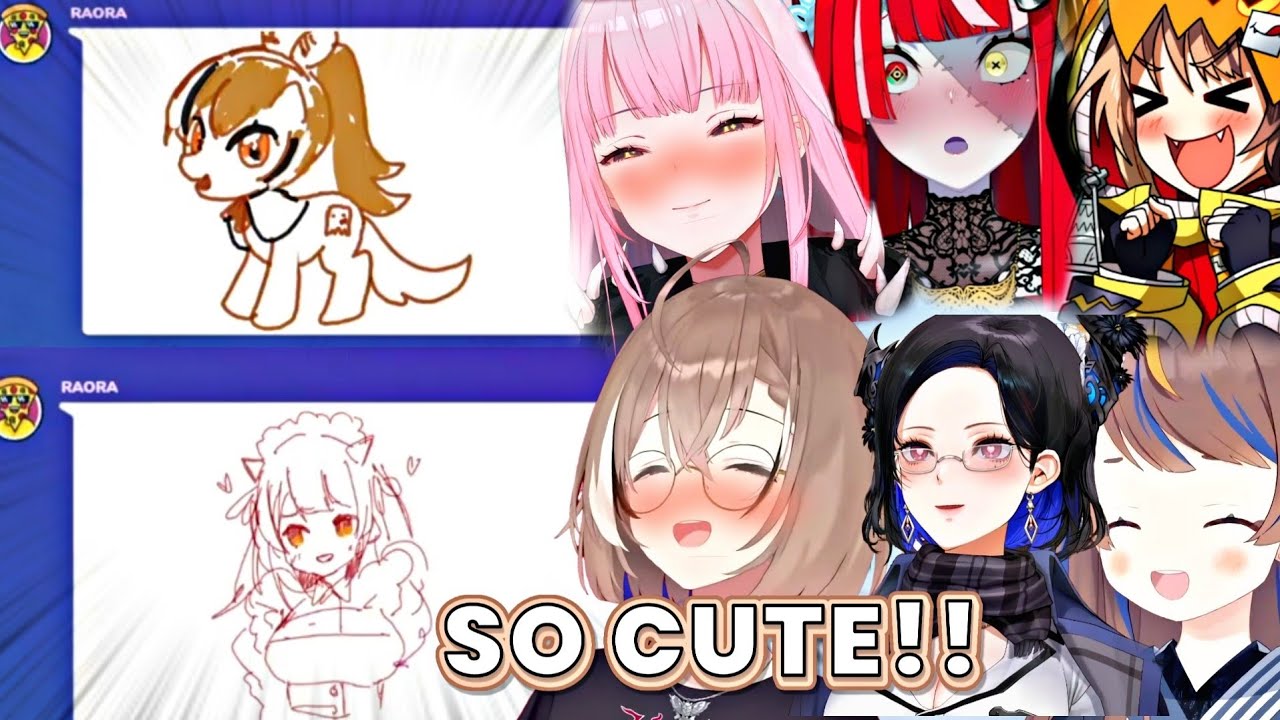 Raora's Drawing on Gartic Phone Impressed Everyone [Hololive]