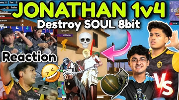 🇮🇳Godlike vs Soul Fight 💀 Punk 1v4 Soul 🤯 Jonathan vs Goblin 1v1 😬 God Jonathan 💛 BMSD 2025 😮‍💨 GODL