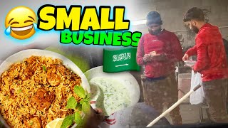 Trying to Sell Chicken Biryani 🍲 in Public | Life in Saudi Arabia 🇸🇦