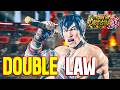 Double Law High Level Ranked Matches Gameplay - Tekken 8