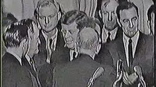 John Kennedy's 1962 Visit to Minnesota DFL Bean Feed & 1988 Interviews WCCO-TV