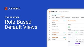 Feature Update: Role-Based Default Views