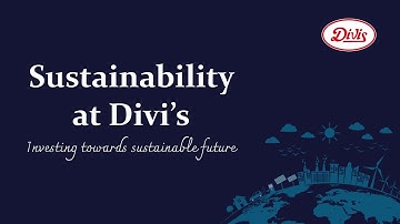Divi’s is committed to ambitious environmental targets.