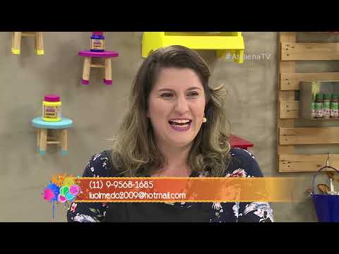 Ateliê na TV - Rede Vida - 10.05.2018 - Luciana Olmedo e Karen Salustiano