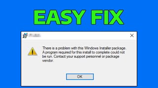 How To Fix Windows Installer Not Working Properly in Windows 11