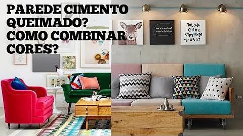 Como usar o cimento queimado na decoração?