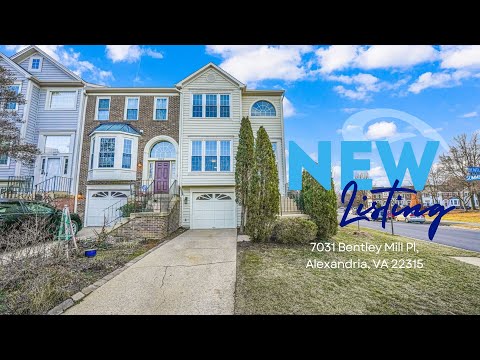 7031 Bentley Mill Pl, Alexandria, VA home video tour