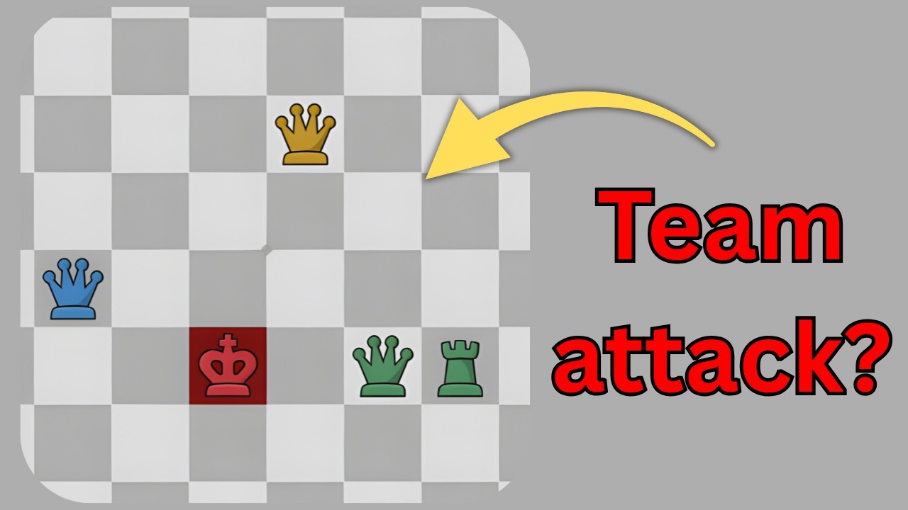 I almost lost in 4 player chess!