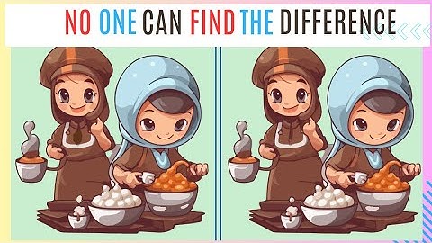 Spot The 3 Differences | No One Can Find The Difference [Find The Difference] No.117